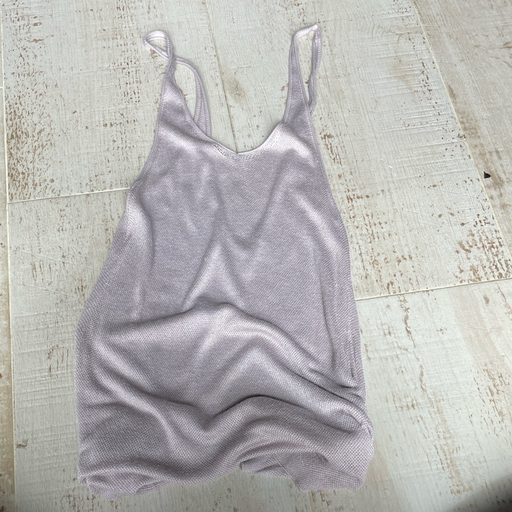 $15💅 lululemon athletica Light Purple Gray Tank Top